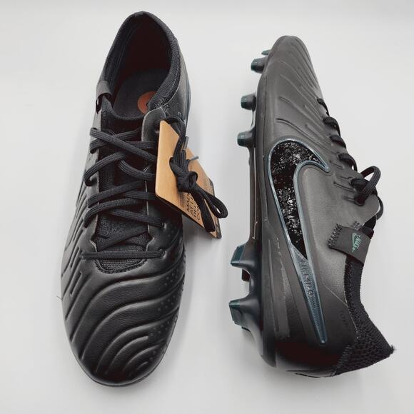 Mens Size 8 Nike Soccer Cleats Tiempo Legend 10 Elite FG Low Black DV4328-002